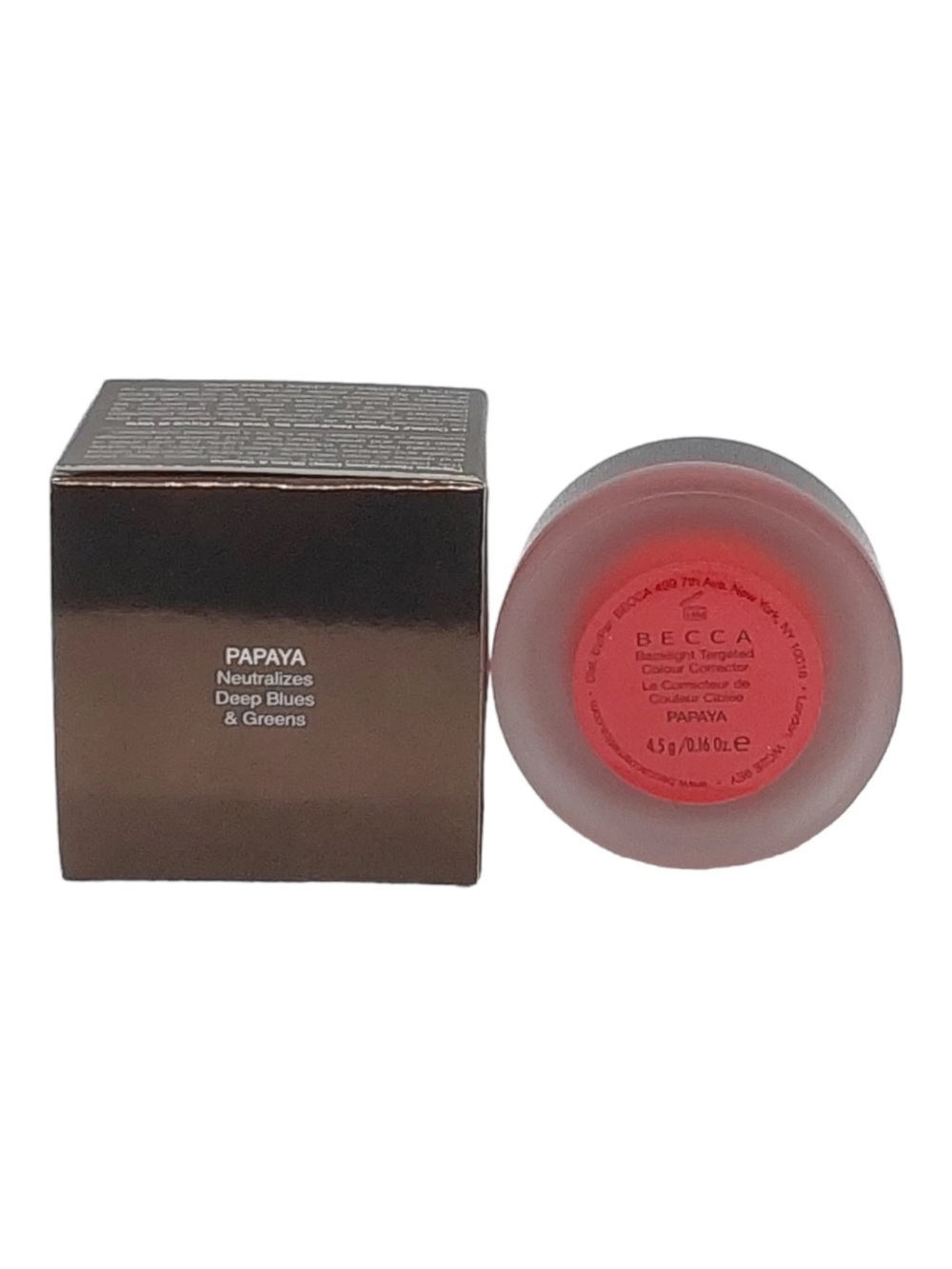 Becca Backlight Targeted Color Corrector Papaya 0.16 oz As Pictured NO BOX